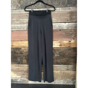 Athleta Venice High Rise Wide Leg Pant Black | Size Xs